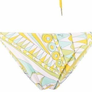 Emilio Pucci PUCCI Bandierine-Print Bikini Brief - IT 48